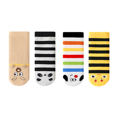 小龙人无骨防滑婴儿袜不勒腿秋冬