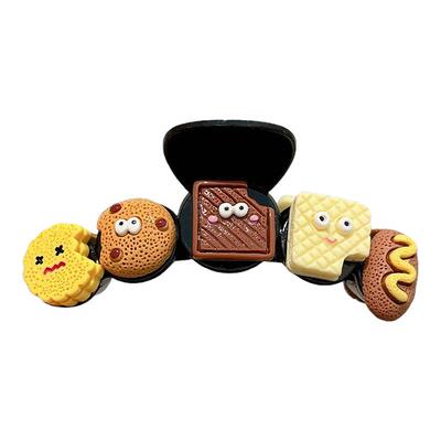 发夹女大号发量大鲨鱼夹气质发卡