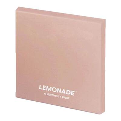 美瞳半年抛2片装LEMONADE女彩色隐形眼镜近视 大小直径官网旗舰店