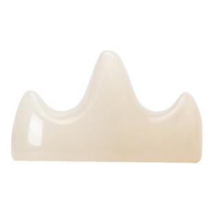 适意良承白玉笔山笔搁文房雅器精品文艺摆件镇尺礼品送礼专业天然玉石文房四宝毛笔支架高档多功能阿富汗玉