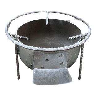 煤气罐改装柴火灶防风户外柴火炉锅台灶烧柴木柴便捷野营柴火炉具