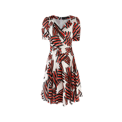 MARYLING艺术印花连衣裙