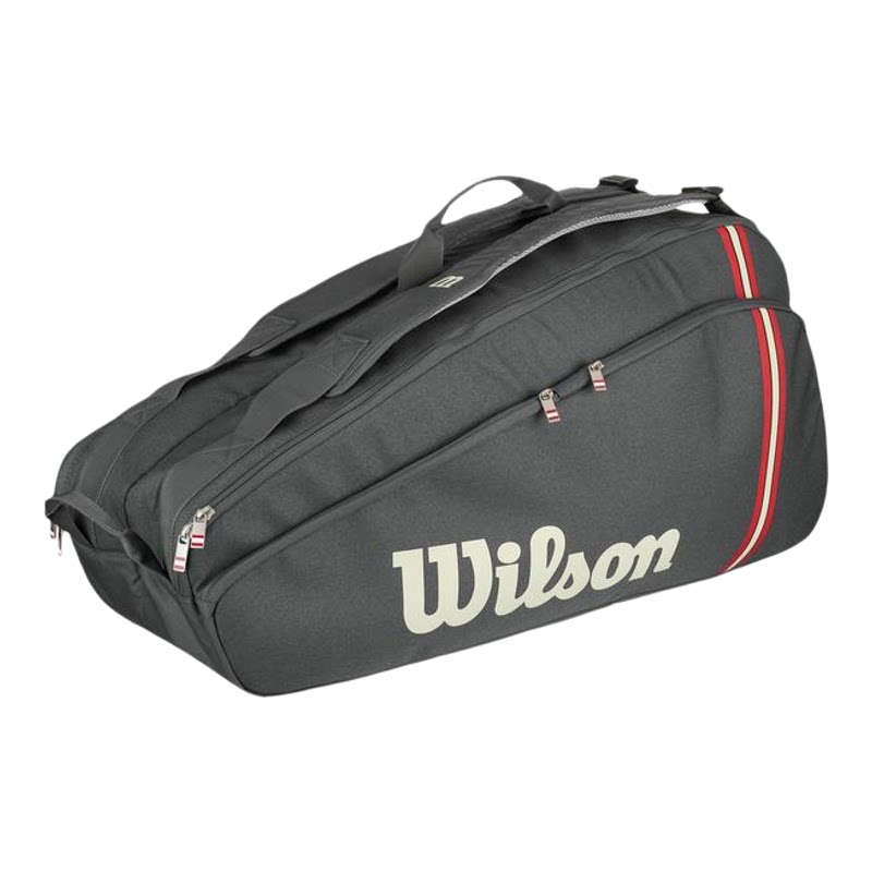 海外代购Wilson/威尔胜网球包独立收纳定型设计大容量双肩背负
