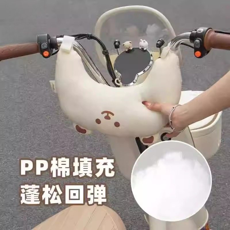 电动车防撞头垫儿童座椅保护垫宝宝卡通防碰头垫电瓶车婴儿防撞包