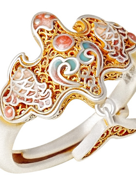 宫里上新正品足银999戒指