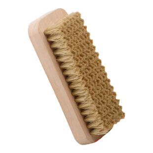 纯猪毛刷洗衣刷尼龙长柄竹板板刷羽绒服刷干洗店前处理去渍衣物刷