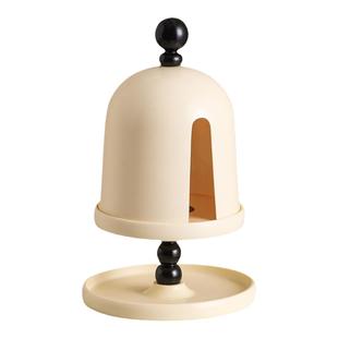 OYYP奶油家用法式复古创意纸巾盒桌面高级感收纳茶几摆件餐巾纸盒