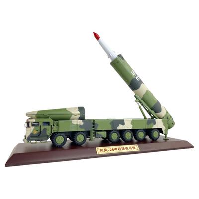 东风26导弹发射车模型摆件仿真