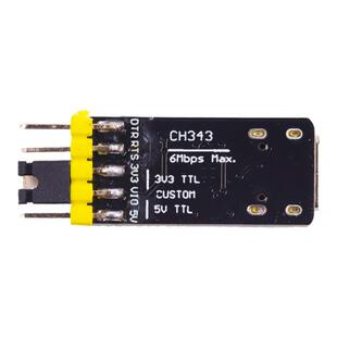 CH343P模块 USB转TTL/UART USB转高速异步串口 单片机串口下载器