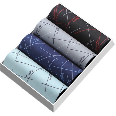 莫代尔抗菌青年中腰大码男士内裤