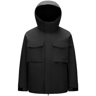 [商场同款]森马中国国家地理系列羽绒服男防雨防风发热鹅绒2025冬