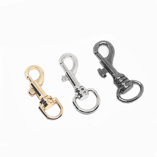 包包配件五金钩扣金属扣挂钩加厚包带扣背包扣环小ck包女配件柱扣