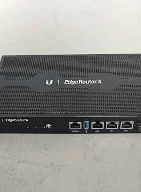 议价UBNT EdgeRouter 4 ER-4  3口千兆1光口有线路由器