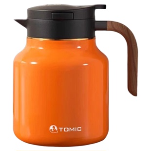 tomic-特美刻智能显温焖茶壶送礼纯钛内胆焖茶壶高档大容量保温壶