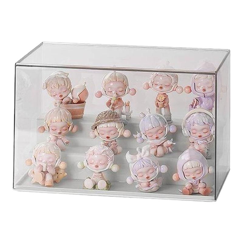 盲盒展示架收纳透明手办展示柜