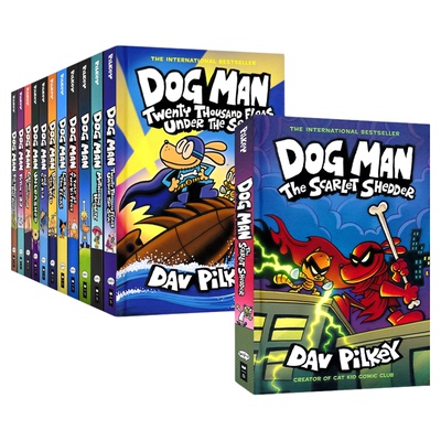 DogMan神探狗狗的冒险英文原版
