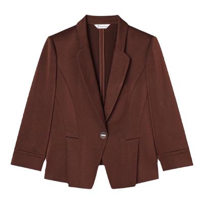 赢智尚夏季七分袖醋酸面料西装