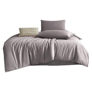 维科家纺60支长绒棉A类磨毛四件套全棉纯色套件素色纯棉秋冬被套