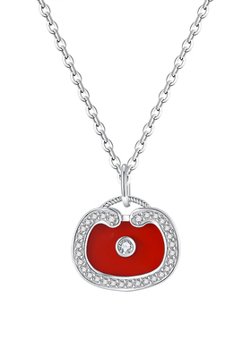 vana纯银女轻奢小众项链