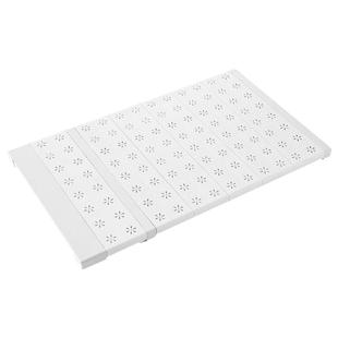 免打孔衣柜隔断板分隔板分层隔板橱柜分层架隔层承重伸缩置物架