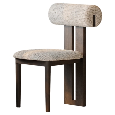 中古实木餐椅家用靠背椅子河马椅