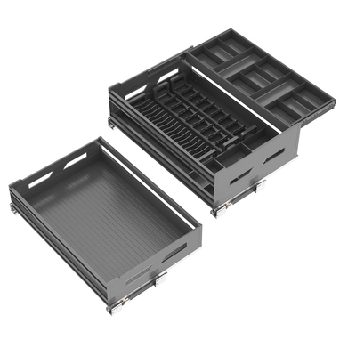 米司库全铝多层52特深碗碟拉篮