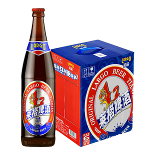 雪花啤酒莱格640ml*6瓶装啤酒整箱天津啤酒国产酒水喝莱格更痛快