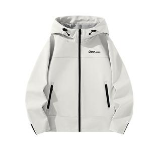 GV真维斯冲锋外套男秋冬季新款三合一男款户外防风加绒软壳夹克A