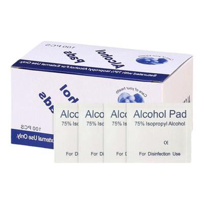 75度酒精棉片独立包装100片
