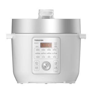 东芝芝味电压力锅家用4.8L大容量电饭煲多功能智能高压锅双胆煲汤