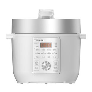 东芝芝味电压力锅家用4.8L大容量电饭煲多功能智能高压锅双胆煲汤