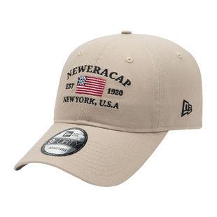 韩国newera帽子纽亦华弯檐棒球帽MLB鸭舌帽男女同款秋冬百搭休闲