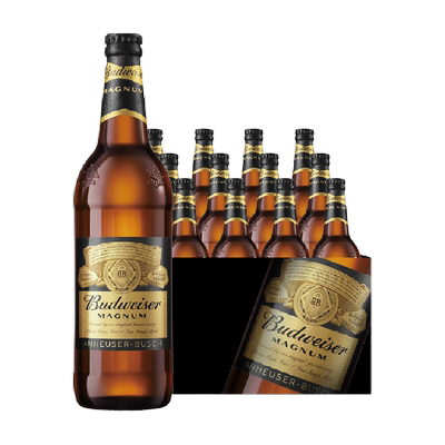 百威黑金26天深酿啤酒600ml*12瓶