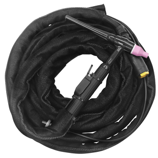 QQ150A氩弧焊枪氩弧焊机配件大全冷焊机焊把线套亚氟焊枪线不锈钢