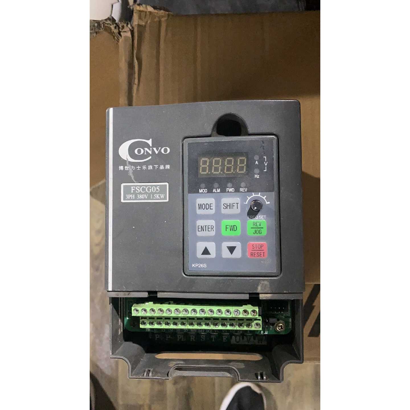 议价-康沃变频器1.5KW,的来