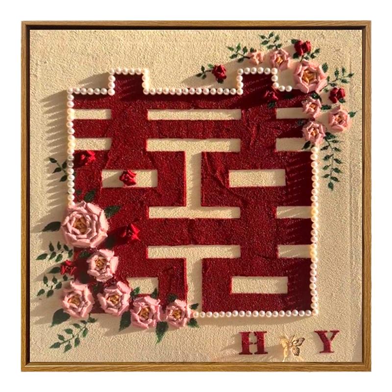 diy数字油画丙烯手绘装饰画礼物