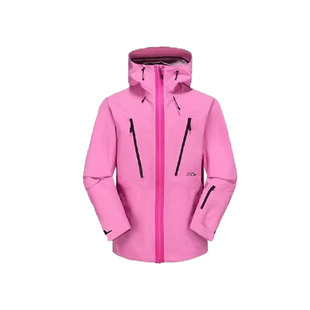 临典粉色冲锋衣外套女2026新款户外防风三合一滑雪徒步登山套装男