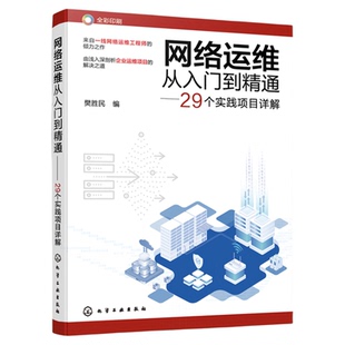 网络运维从入门到精通 29个实践项目详解 樊胜民 网络运维实战项目详解 网络管理网络工程师 高校计算机通信网络等专业师生阅读