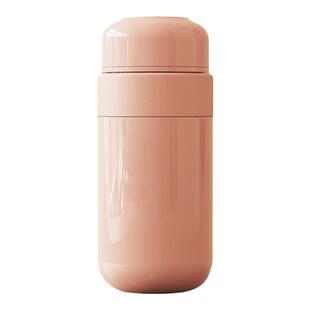 一件刻字无螺纹按压秒开盖医用不锈钢保温杯创意车载高颜值随行杯