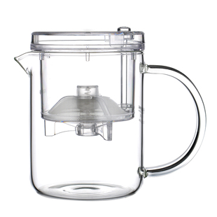 明尊EC-21玻璃飘逸杯泡茶壶茶水分离家用一键过滤茶杯办公室茶具