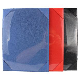 皮质文件夹 a4横竖版证书套 单片式聘书 获奖荣誉结业毕业征书培训证书 授权书套任命证件书外壳 可定制LOGO