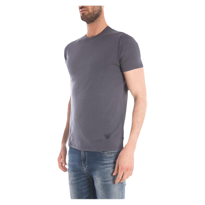 阿玛尼老鹰图案时尚圆领休闲短袖