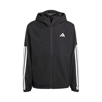 adidas阿迪达斯新款男防坡水防风透湿休闲连帽夹克外套 JM1056