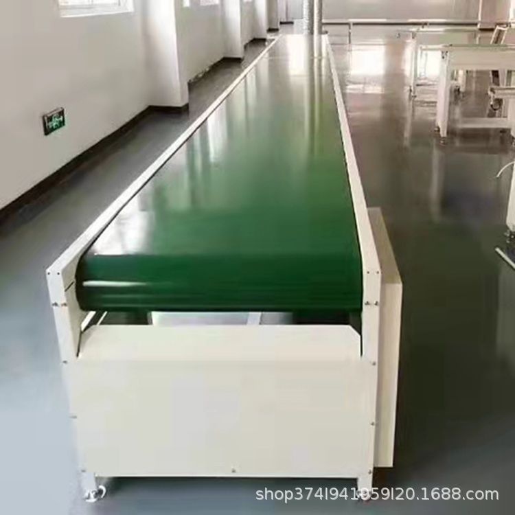 厂家皮带线车间生产流水线拉线平板工业拉皮带双流水线输送机包装
