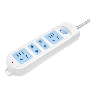 公牛大功率延长线空调电烤炉专用插座16a大孔三插板4000w插班带线