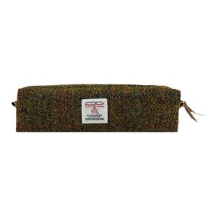 Harristweed粗花呢布艺笔袋哈里斯原创手工收纳大容量简约文具袋