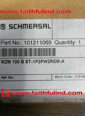 议价Schmersal 101211069 施迈赛全新安全开关 MZM100BST-1P2PW2R
