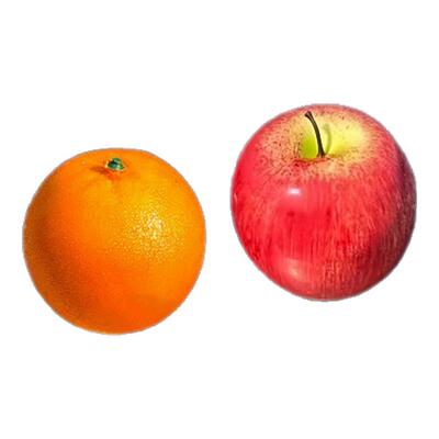 创意仿真苹果车载摆件装饰车尾箱