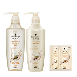 施华蔻洗发水多效修护柔顺改善毛躁洗头水蓬松洗发露护发素洗头膏