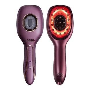 头皮上药器米诺导入红光生发梳子防脱发头皮经络按摩滚珠涂抹神器